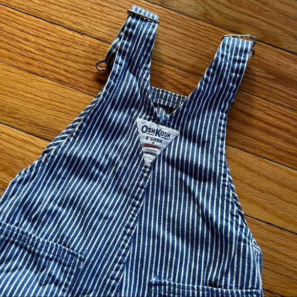 🇺🇸Genuine Vintage Oshkosh Vestbak Striped Overalls made in USA🇺🇸 - Picture 6 of 11